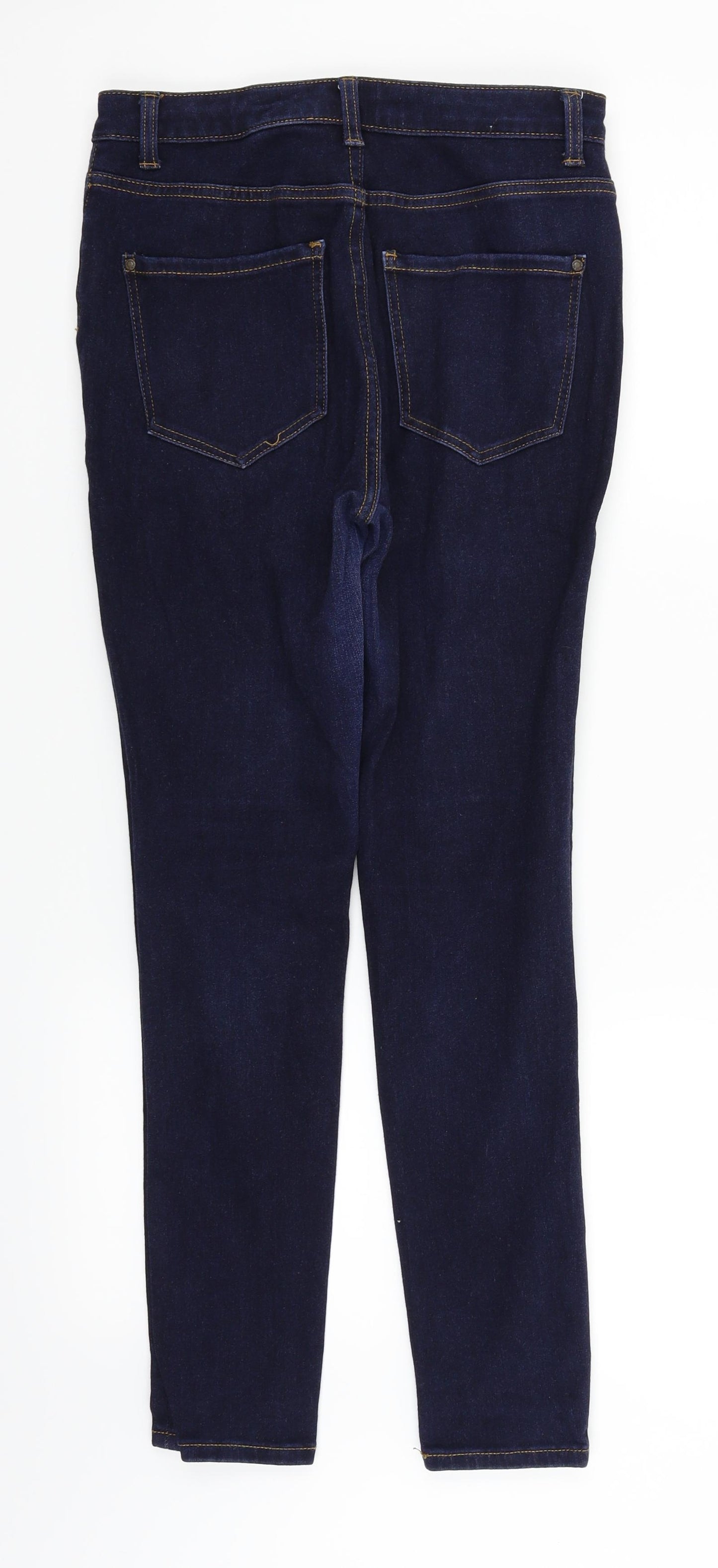 deniem & co Womens Blue   Straight Jeans Size 12 L30 in