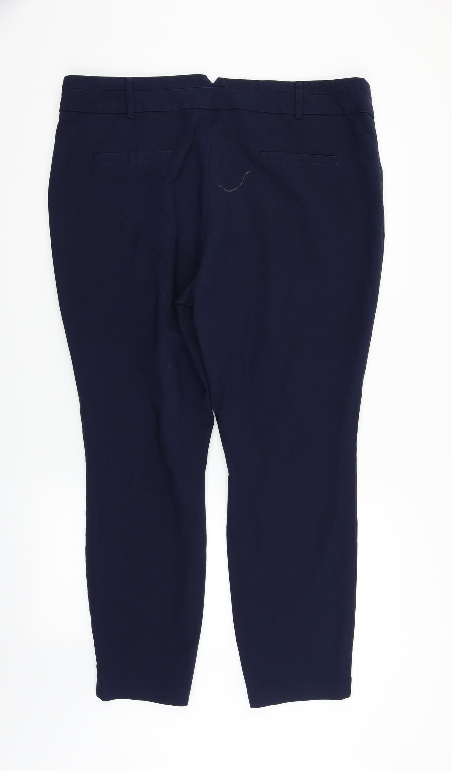 Papaya Womens Blue   Trousers  Size 20 L26 in