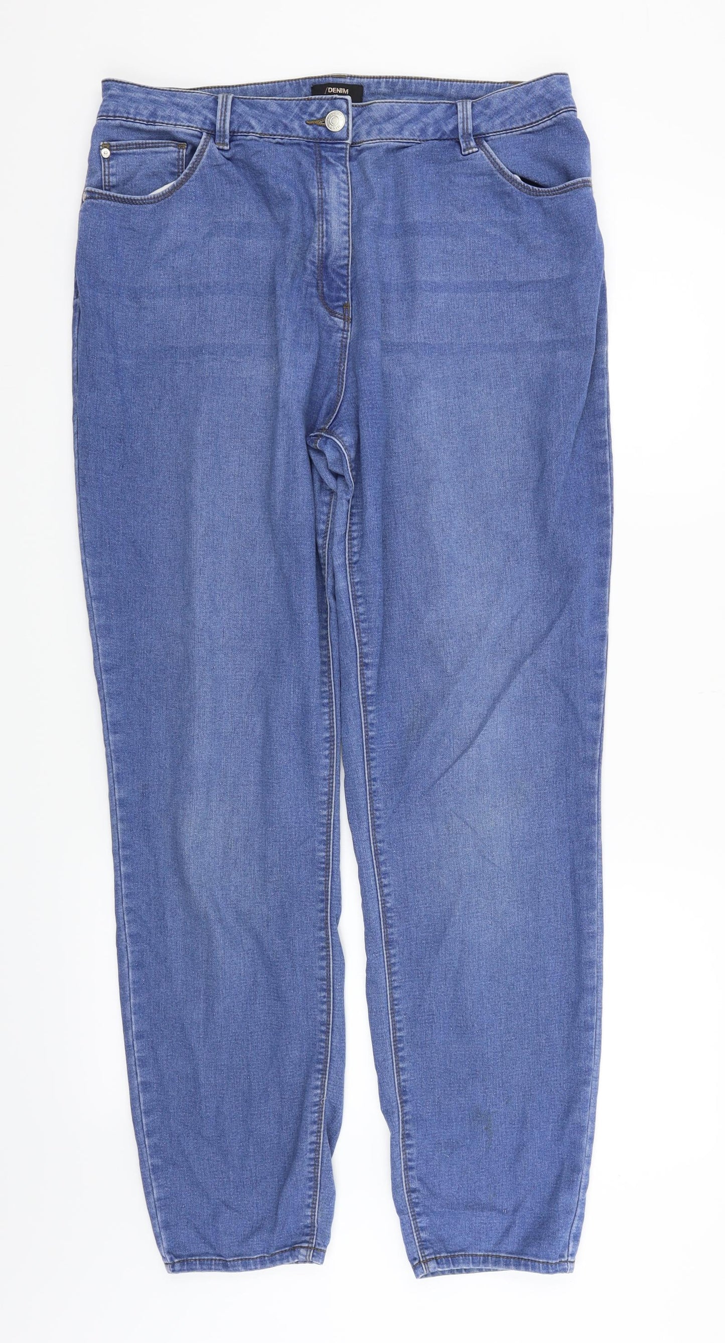 /Denim Womens Blue   Straight Jeans Size 16 L29 in