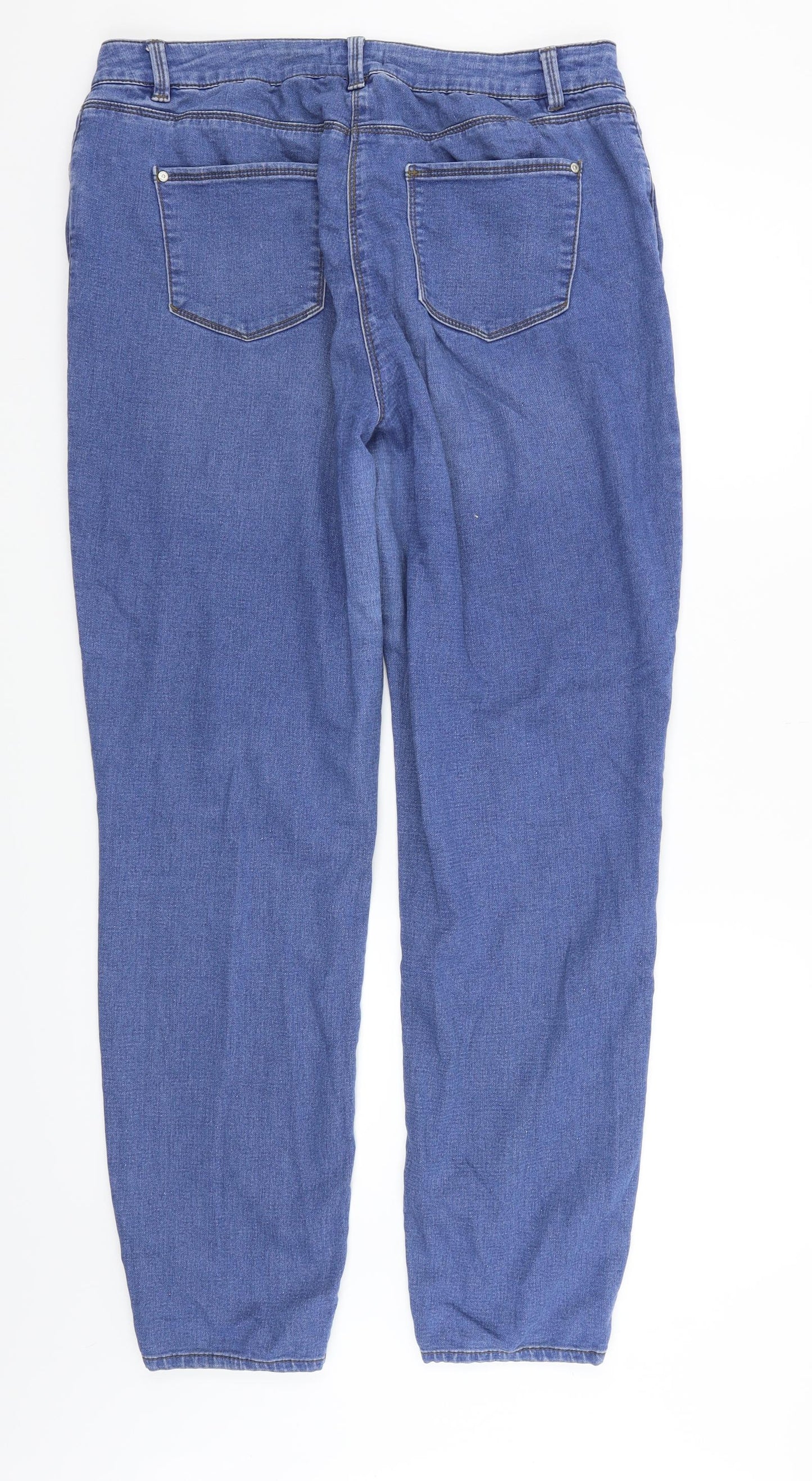 /Denim Womens Blue   Straight Jeans Size 16 L29 in