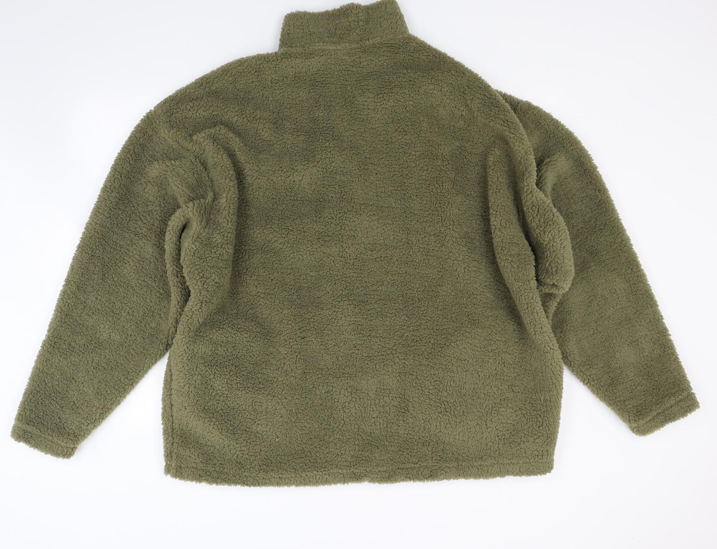 ASOS Mens Green  Fleece Jacket Coat Size XL