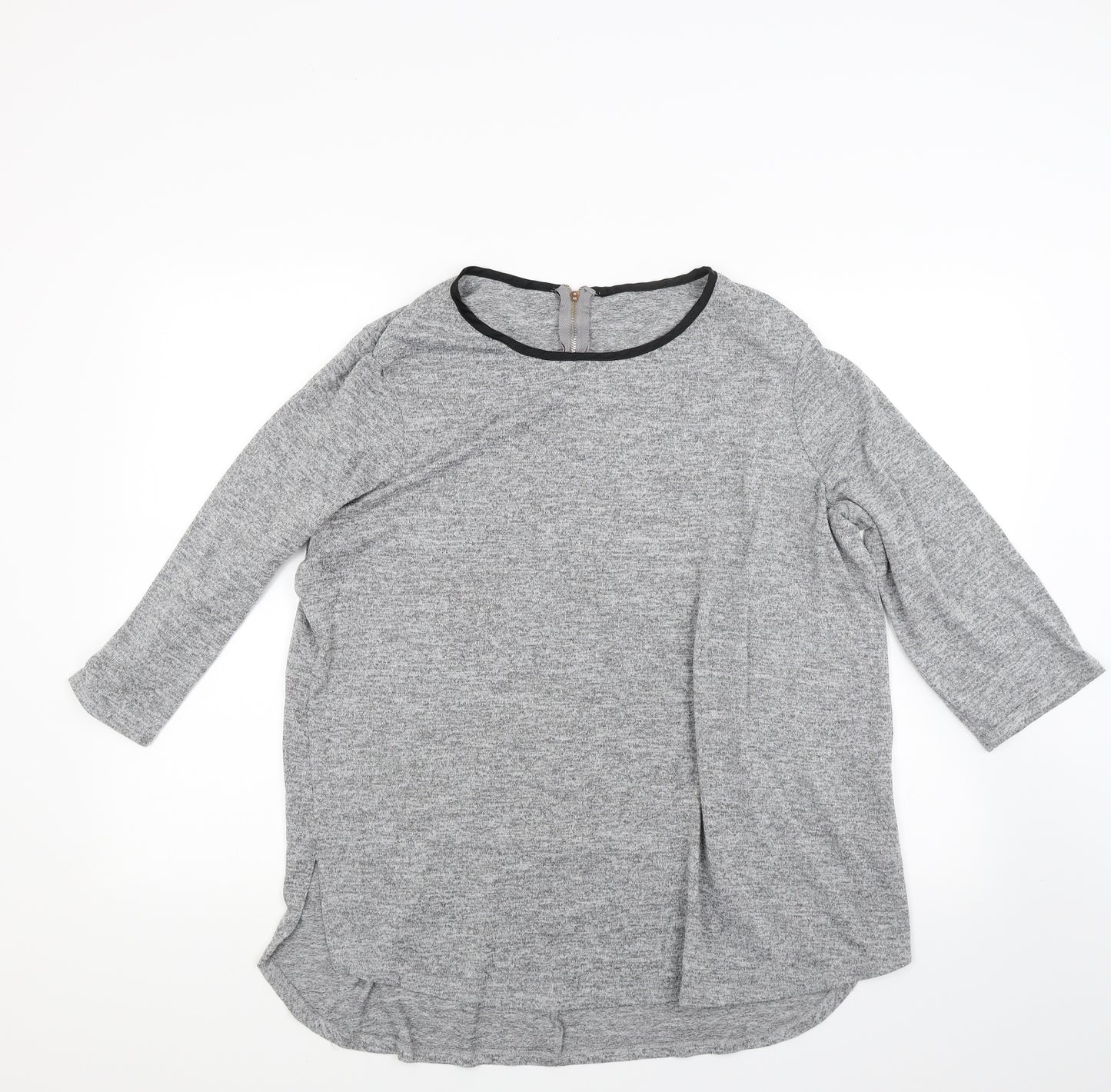 Primark Womens Grey  Knit Pullover Jumper Size XL