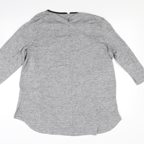 Primark Womens Grey  Knit Pullover Jumper Size XL
