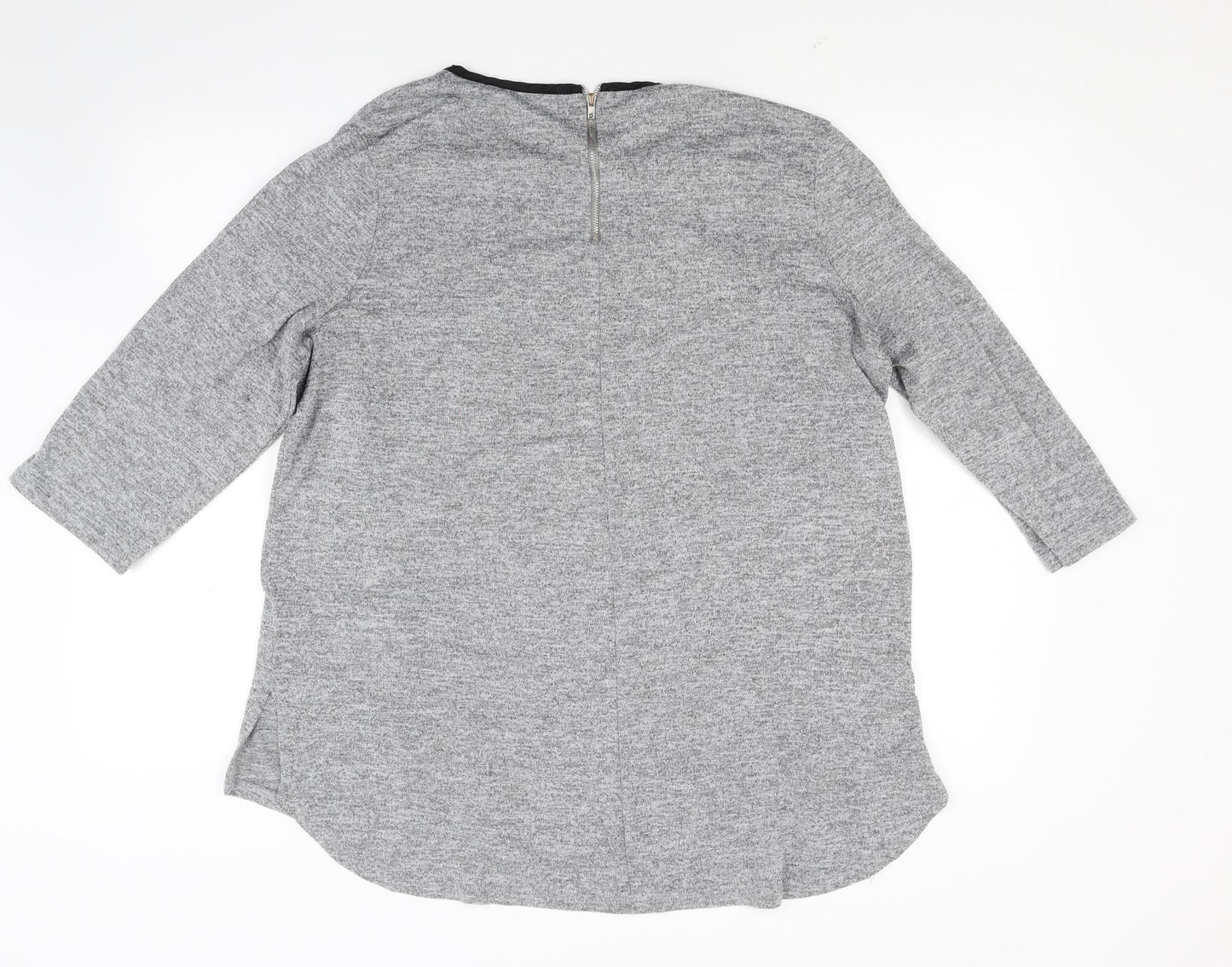 Primark Womens Grey  Knit Pullover Jumper Size XL