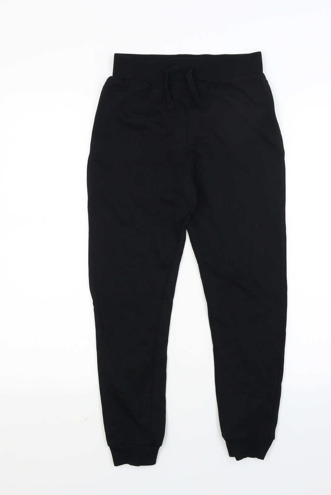 George Boys Black   Jogger Trousers Size 9-10 Years