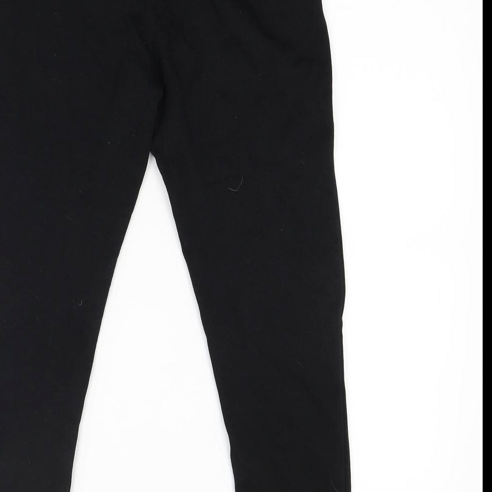 George Boys Black   Jogger Trousers Size 9-10 Years