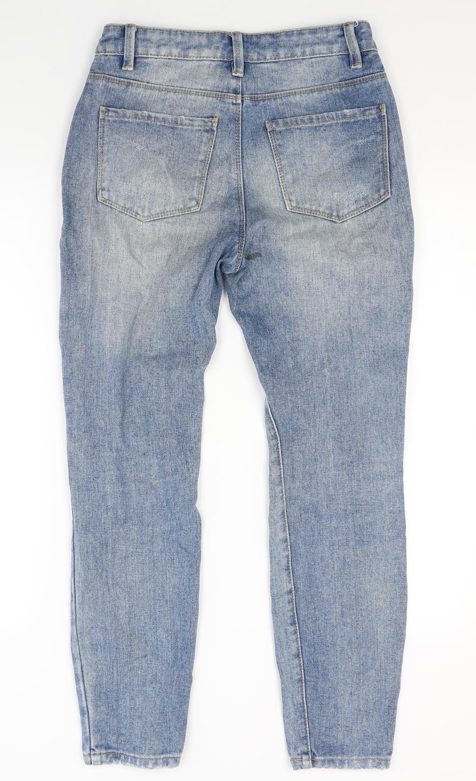 Primark Womens Blue  Denim Skinny Jeans Size 6 L25 in