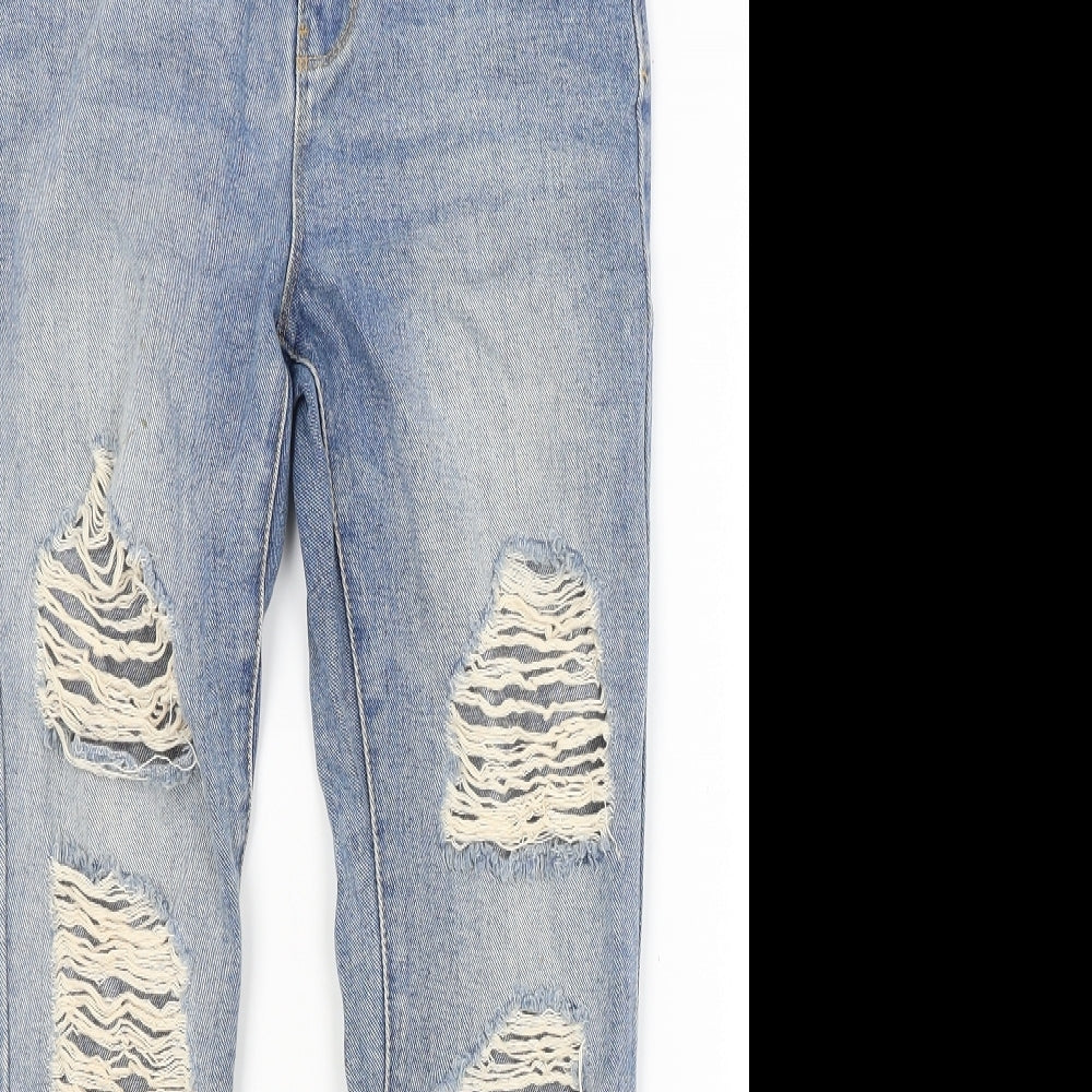 Primark Womens Blue  Denim Skinny Jeans Size 6 L25 in