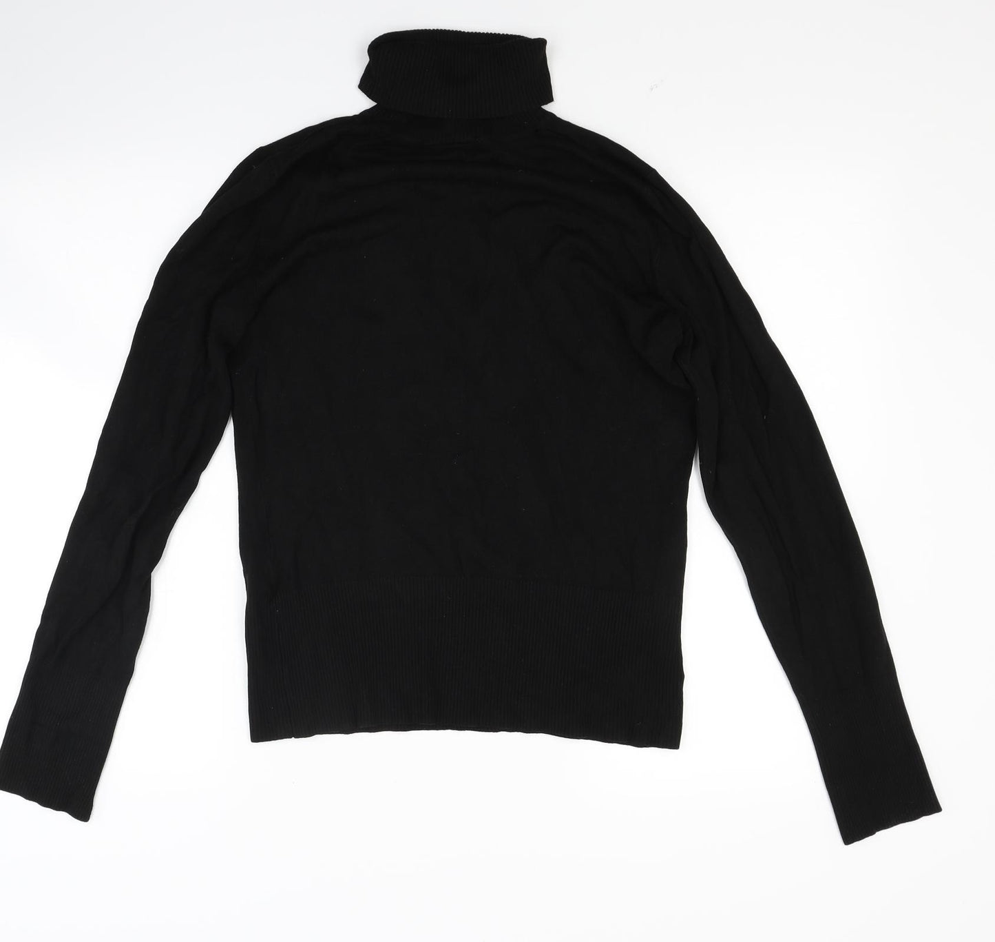 Wallis Womens Black  Knit Pullover Jumper Size 12