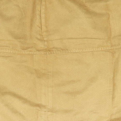 Marks and Spencer Womens Yellow   Mini Skirt Size 34 in