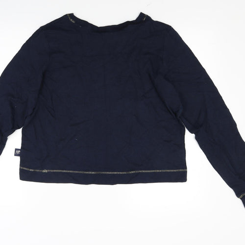 George Womens Blue  Jacquard Pullover Sweatshirt Size 14  - Harry potter