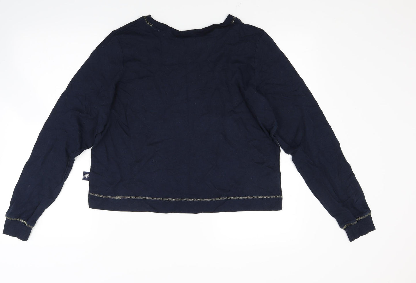 George Womens Blue  Jacquard Pullover Sweatshirt Size 14  - Harry potter
