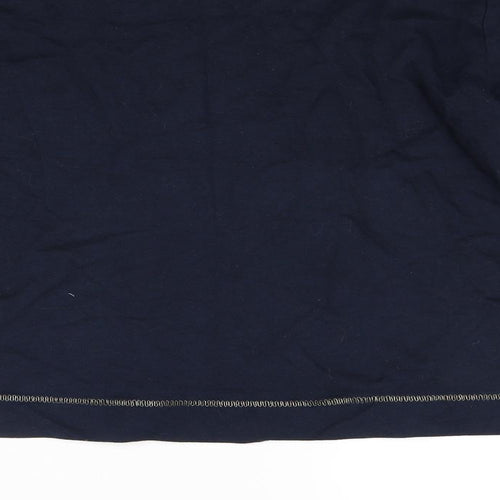 George Womens Blue  Jacquard Pullover Sweatshirt Size 14  - Harry potter
