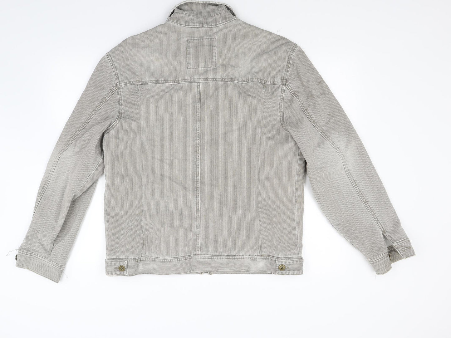 NEXT Mens Beige  Denim Jacket Coat Size L