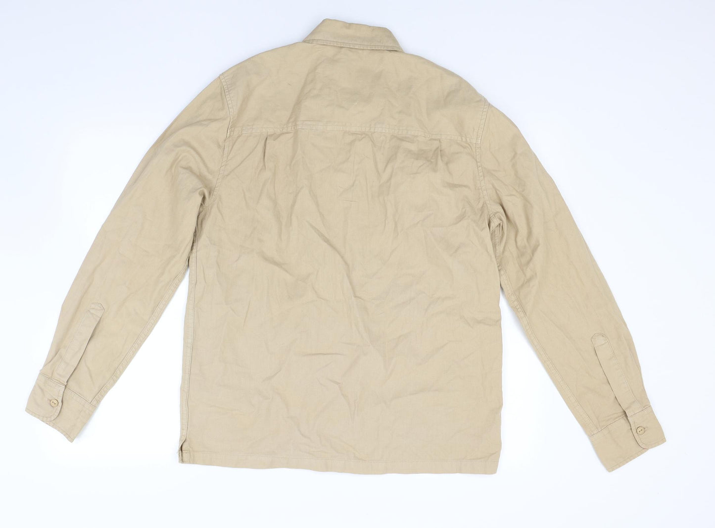 Topman Mens Beige   Jacket Coat Size M