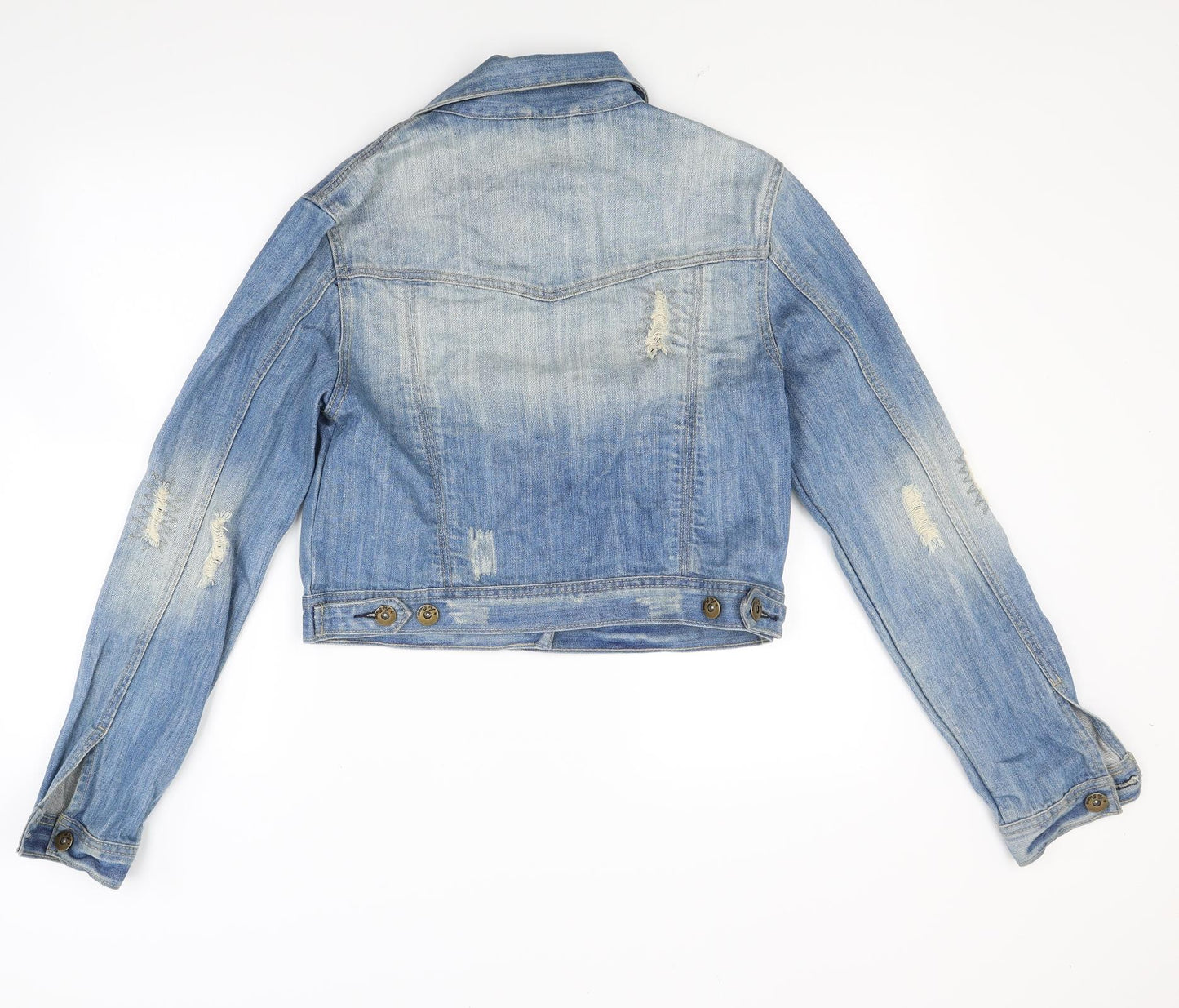 Joe Browns Womens Blue  Denim Jacket Coat Size 14