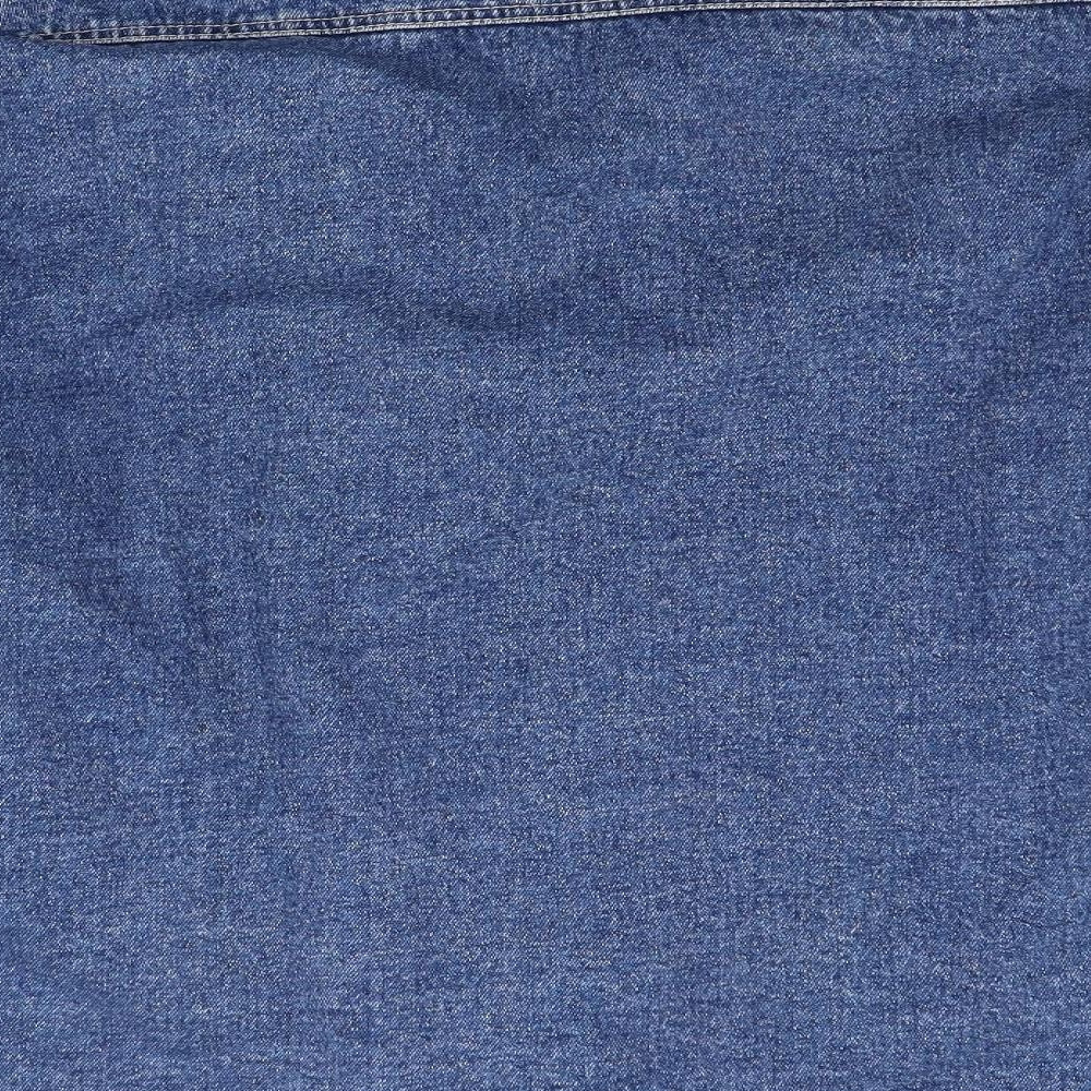 W J co Womens Blue  Denim Jacket Coat Size M