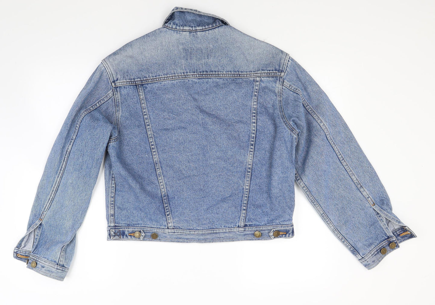 Eddie Bauer Womens Blue  Denim Jacket Coat Size M