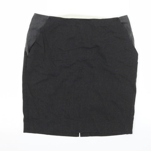 NEXT Womens Green Polka Dot  A-Line Skirt Size 8