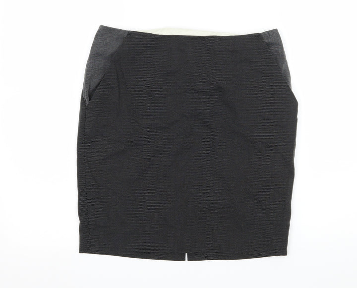 NEXT Womens Green Polka Dot A-Line Skirt Size 8