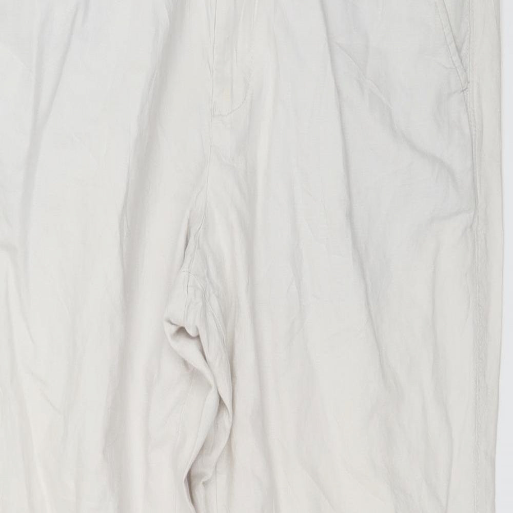 Blue Harbour Mens Ivory   Trousers  Size 34 in L33 in