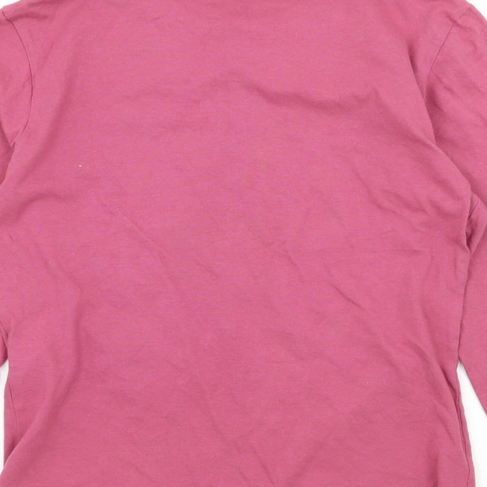 Levi's Girls Pink  Jersey Basic T-Shirt Size M
