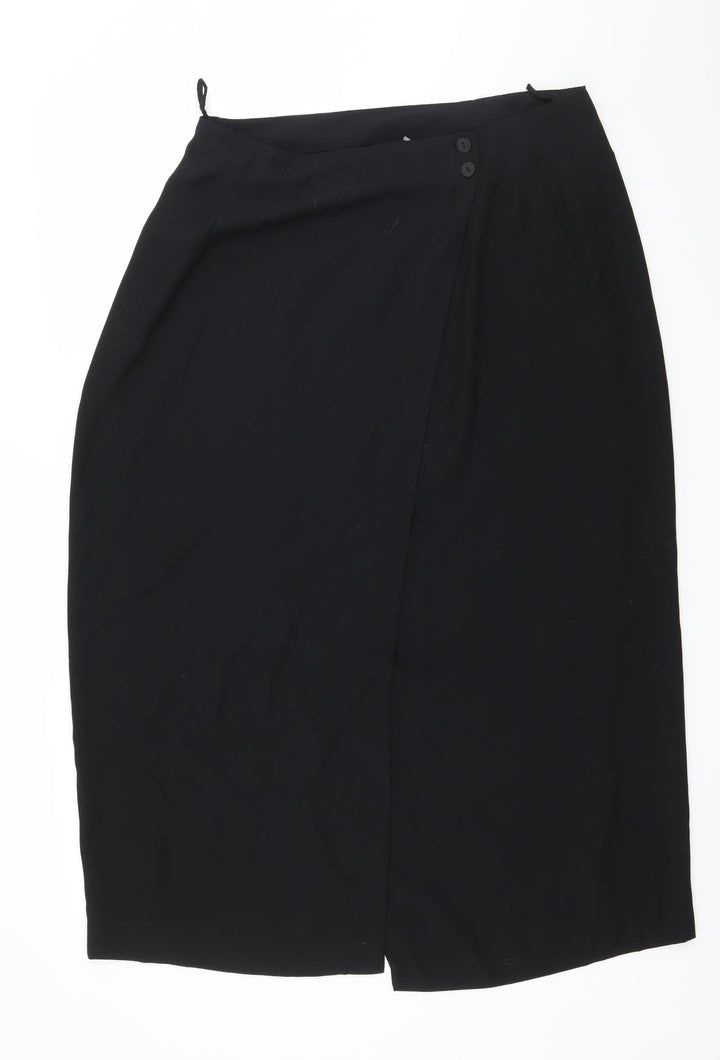 TAGG Womens Black   Straight & Pencil Skirt Size 14