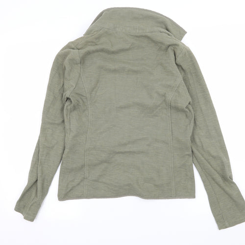New Look Womens Green  Jersey Jacket  Size 8