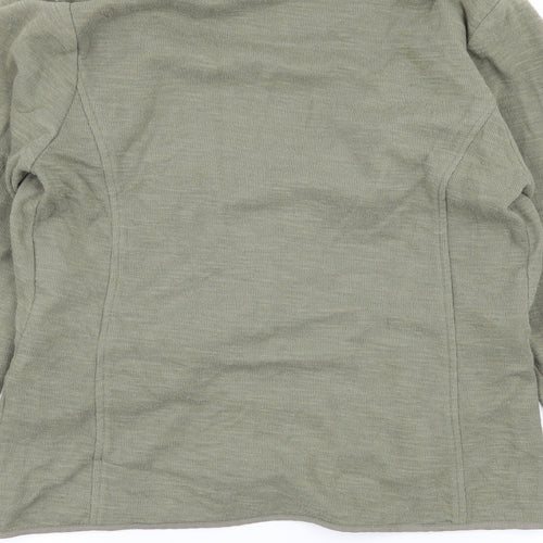 New Look Womens Green  Jersey Jacket  Size 8