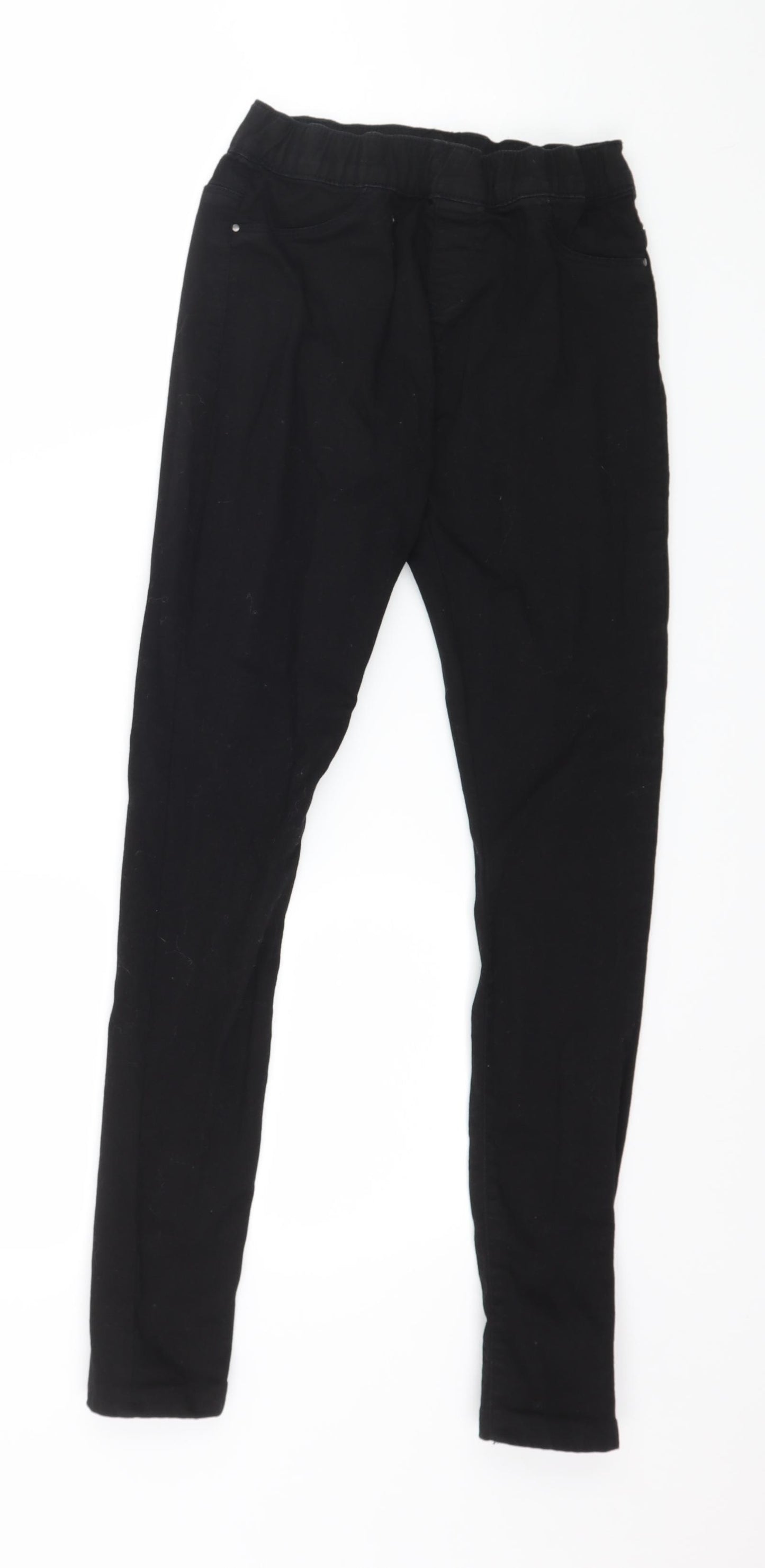 Prworn Womens Black  Denim Jegging Jeans Size 26 in L26 in