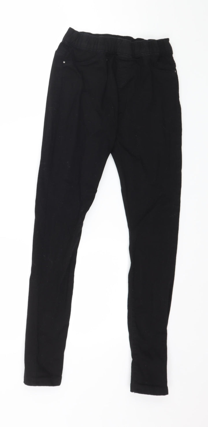 Prworn Womens Black  Denim Jegging Jeans Size 26 in L26 in