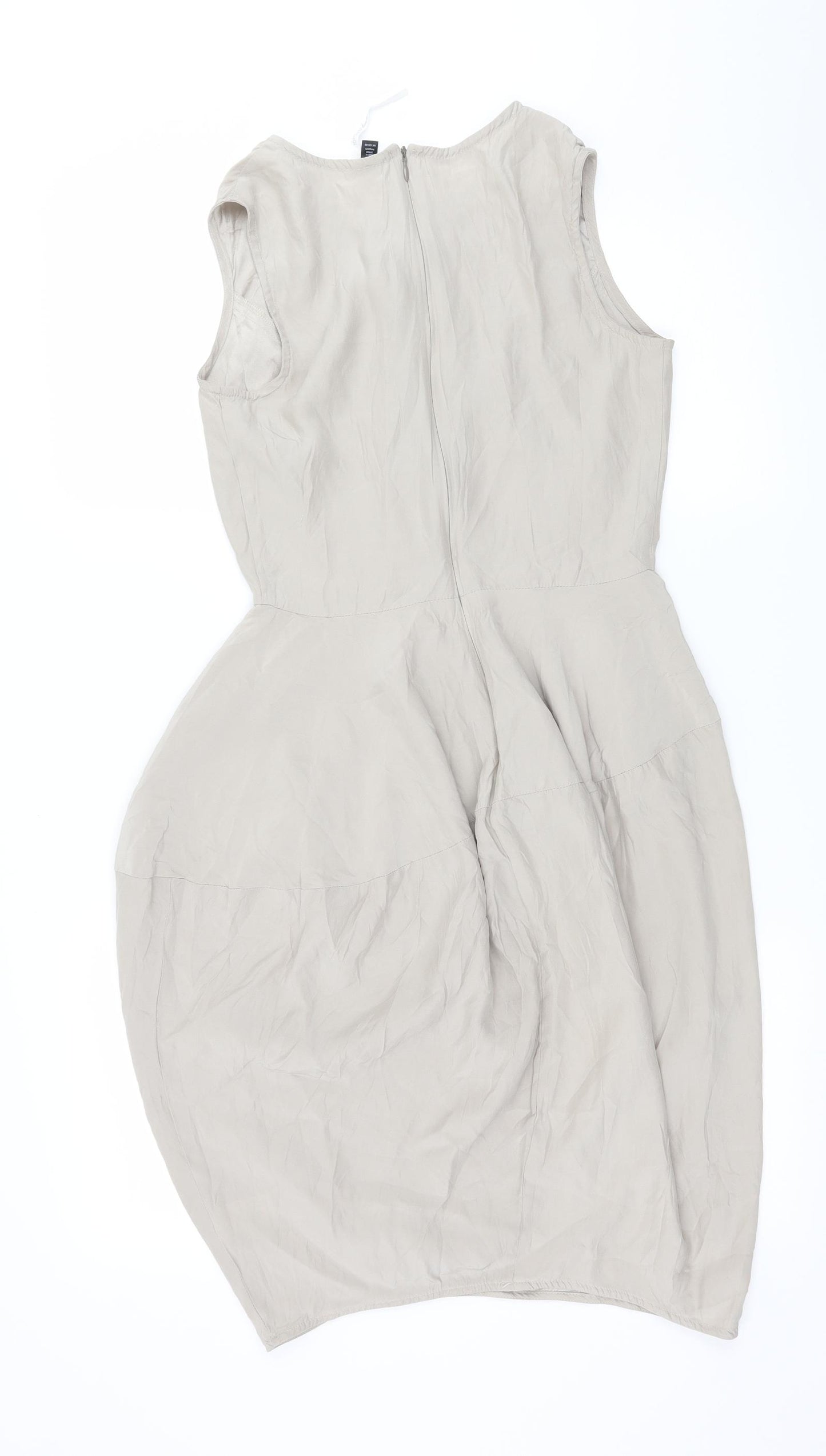 Topshop Womens Grey   A-Line  Size 10