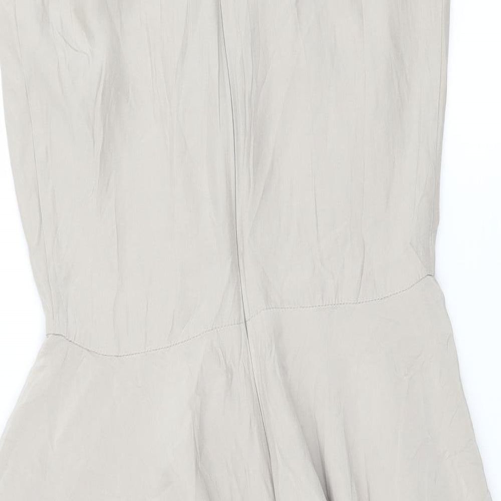 Topshop Womens Grey   A-Line  Size 10