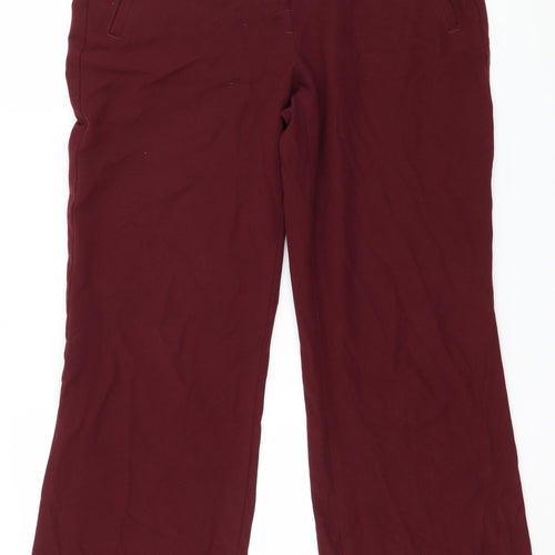 Per Una Womens Purple   Trousers  Size 12 L29 in