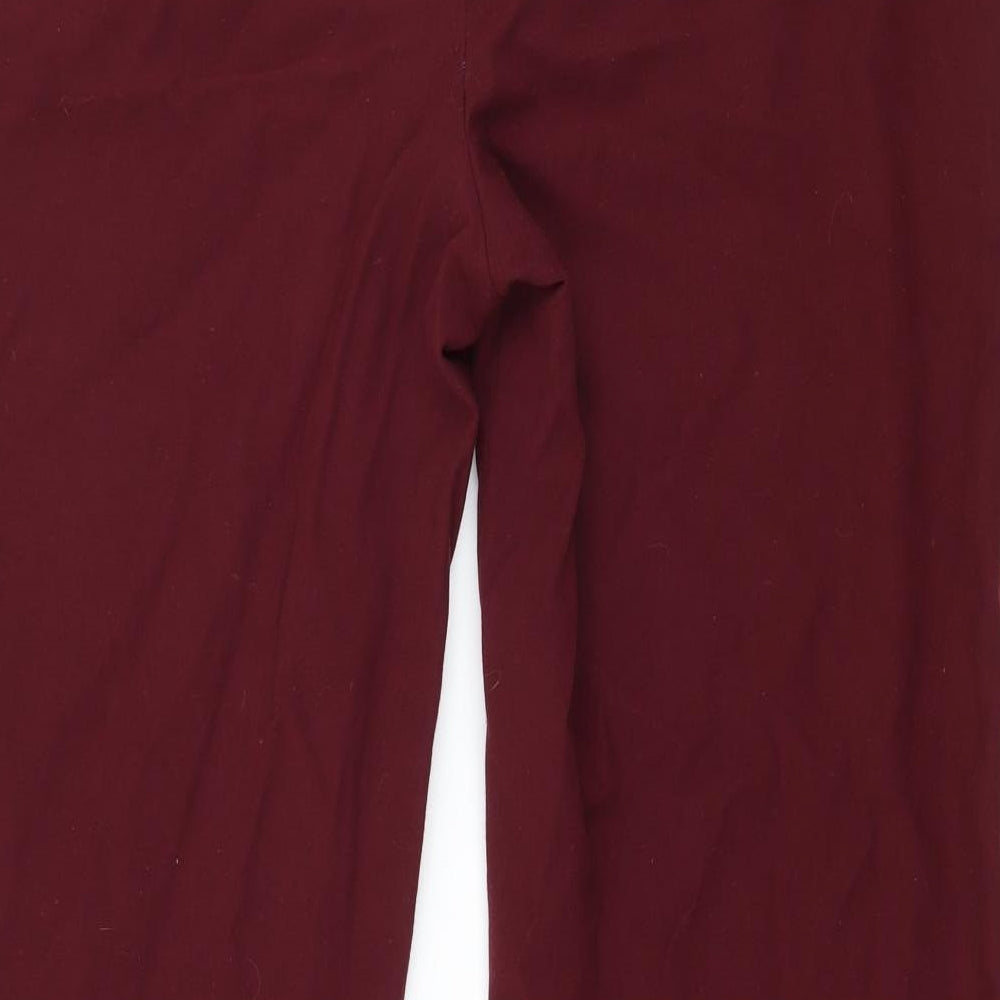 Per Una Womens Purple   Trousers  Size 12 L29 in