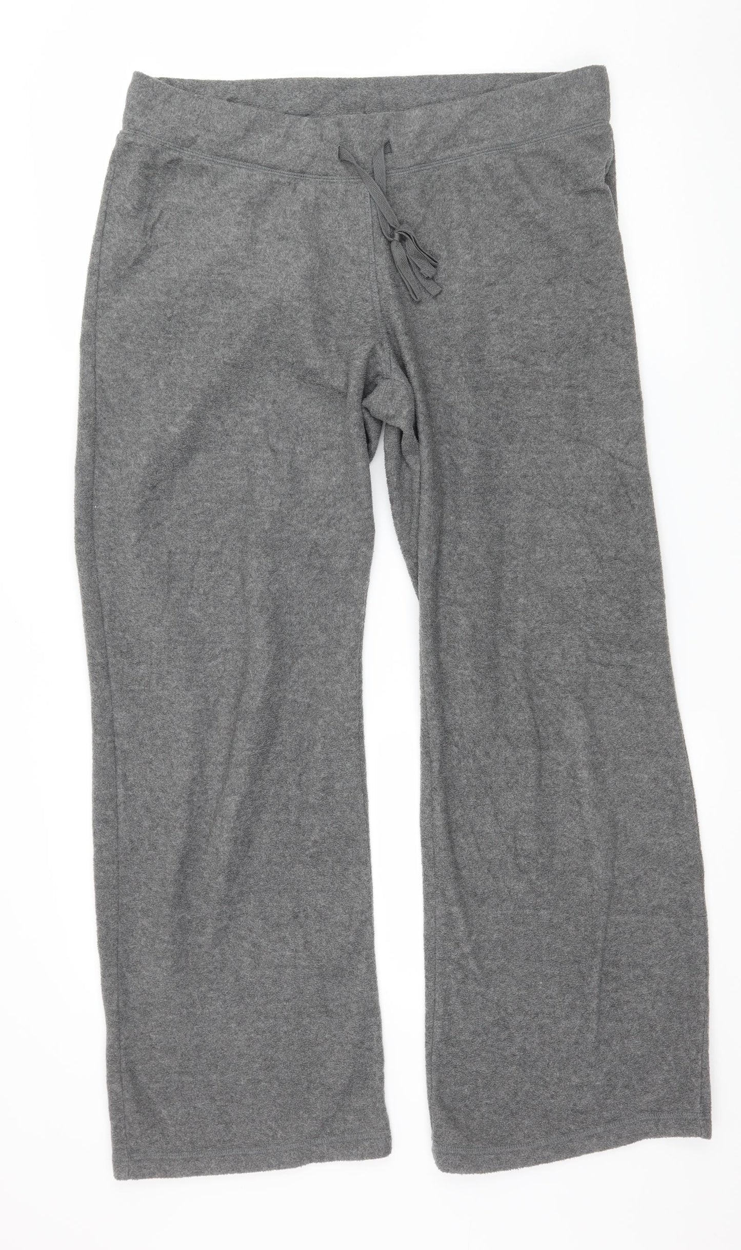 Marks and Spencer Womens Grey   Jogger Trousers Size 16 L29 in