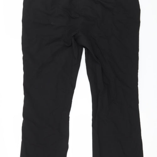 Nutmeg Womens Black   Trousers  Size 14 L29 in