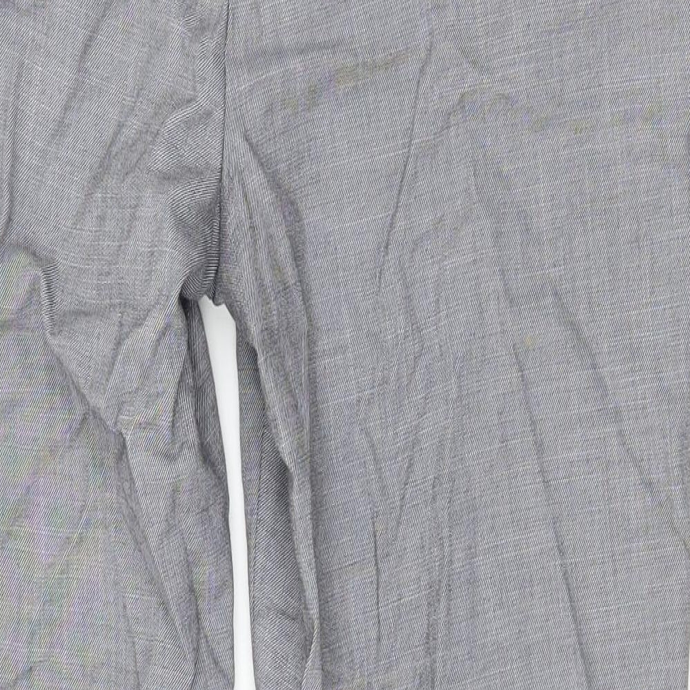 NEXT Womens Grey   Trousers  Size 10 L25 in