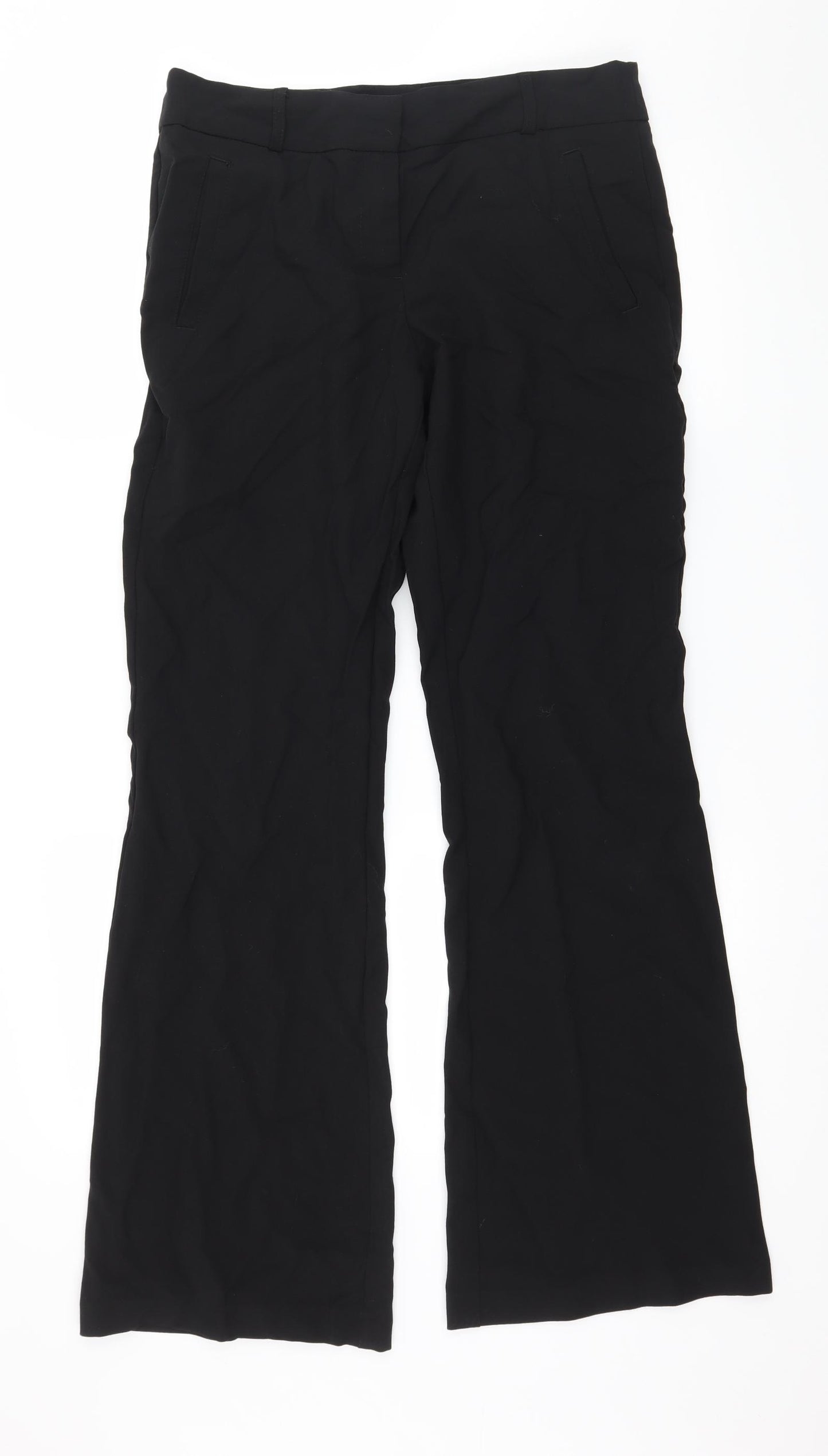 George Womens Black   Trousers  Size 12 L32 in
