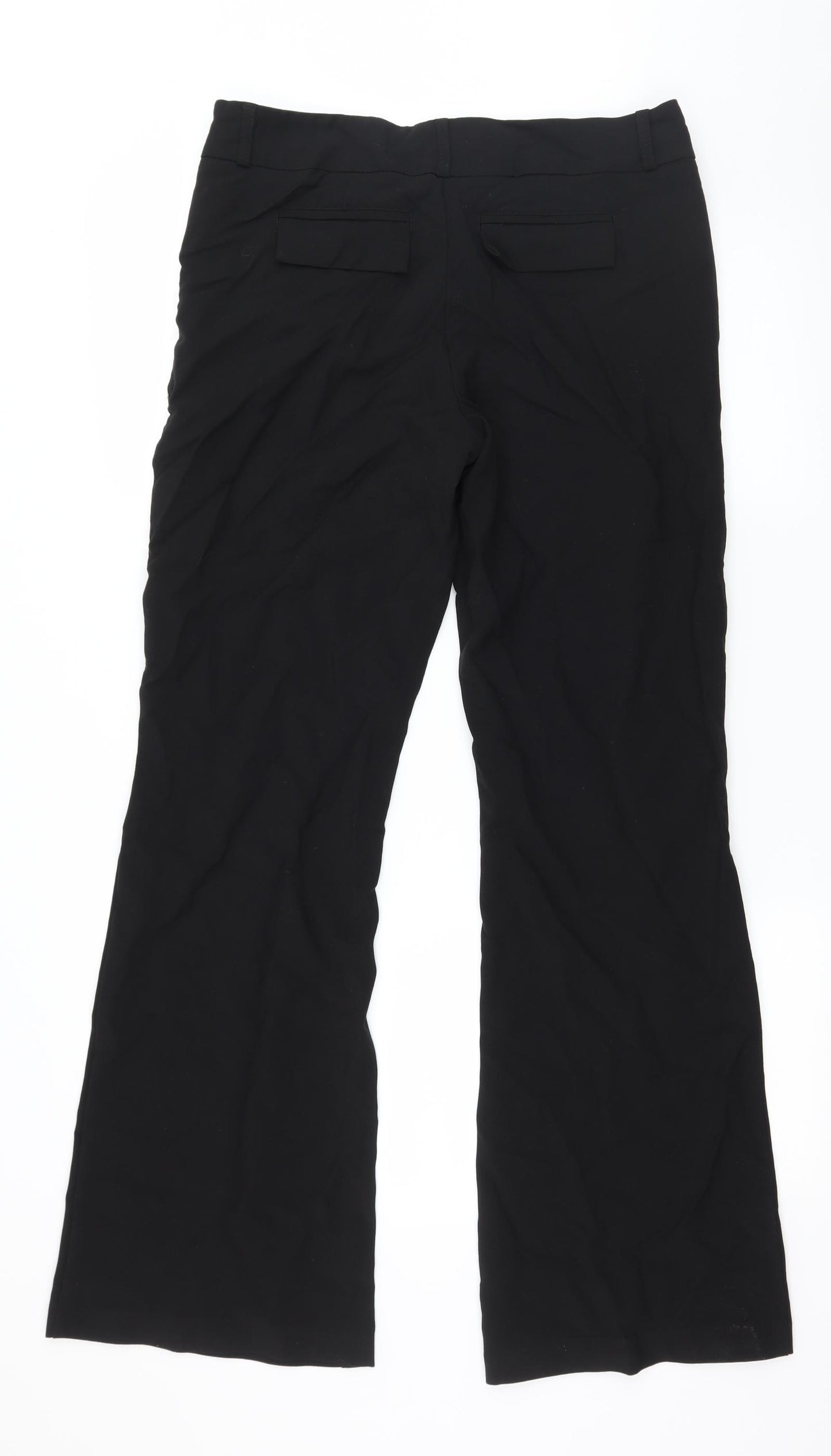 George Womens Black   Trousers  Size 12 L32 in