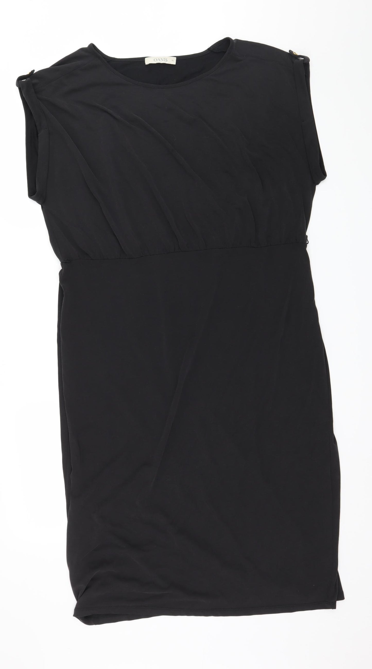 Oasis Womens Grey  Jersey T-Shirt Dress  Size XL