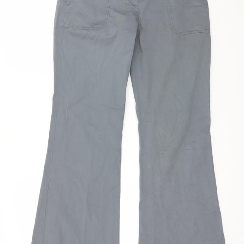 Theory Womens Grey   Trousers  Size 4 L29 in