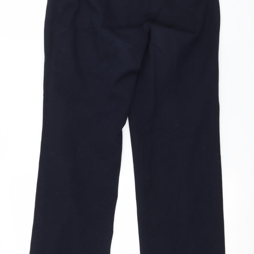 Classique Womens Blue   Trousers  Size 4 L28 in