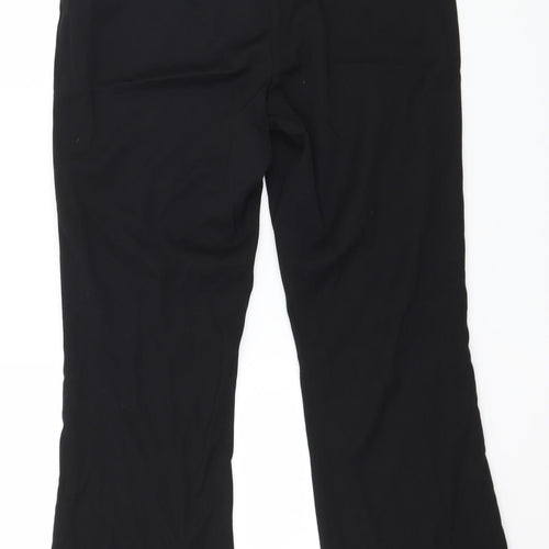 TU Womens Black   Trousers  Size 12 L28 in