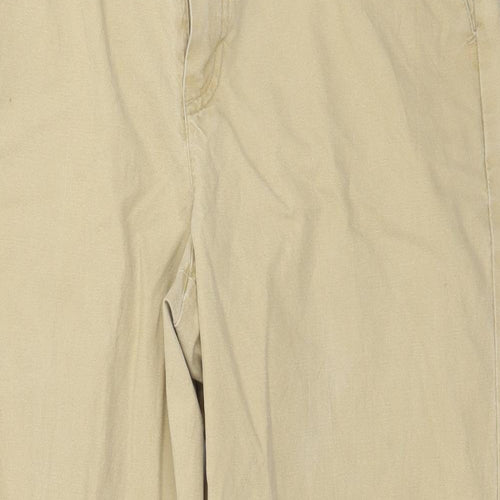 L.L.Bean Mens Beige   Trousers  Size 33 in L30 in