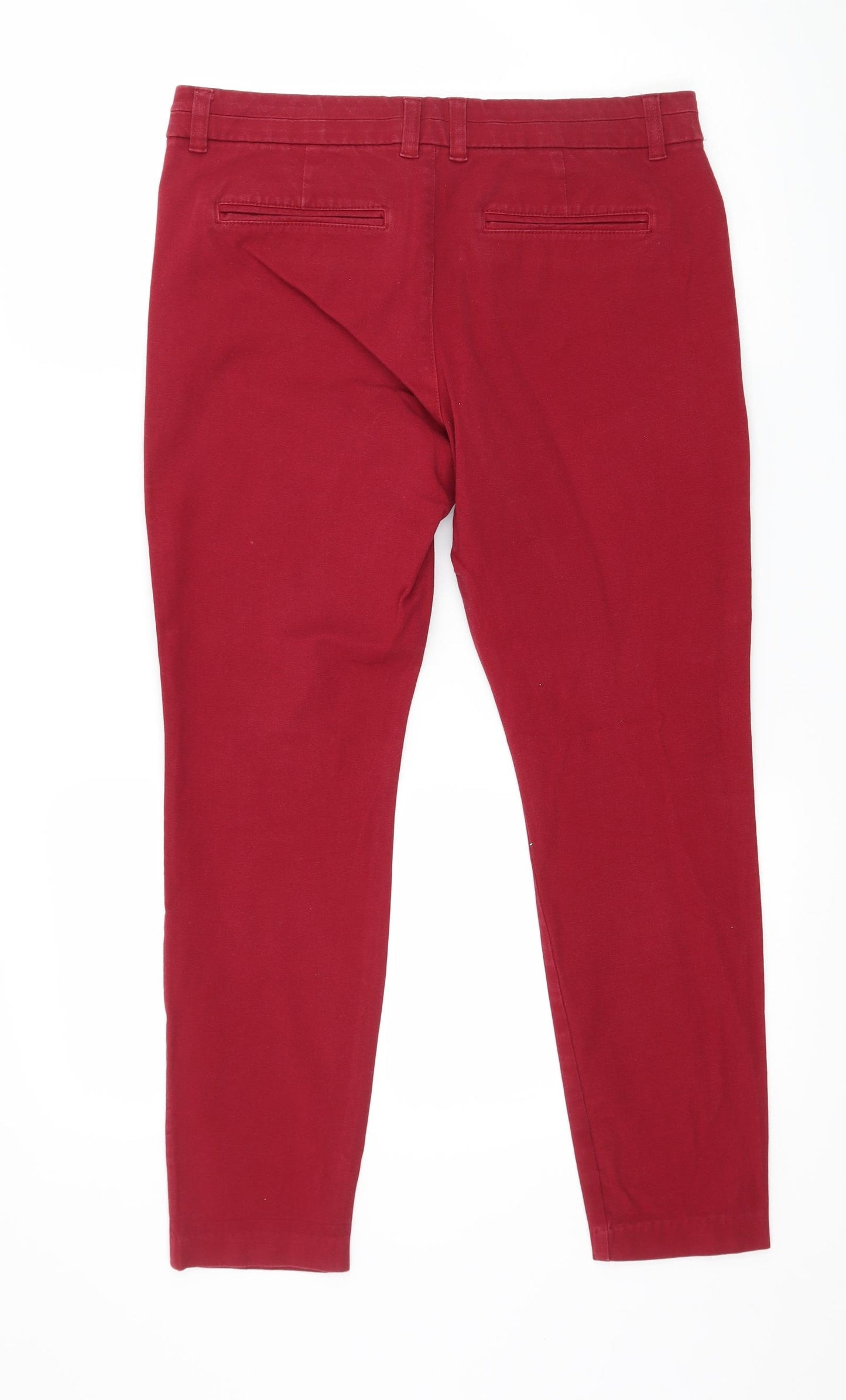 Gap Womens Red  Denim Skinny Jeans Size 14 L26 in