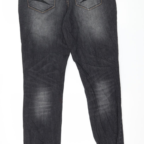 Zabaione Womens Grey  Denim Bootcut Jeans Size 38 in L32 in