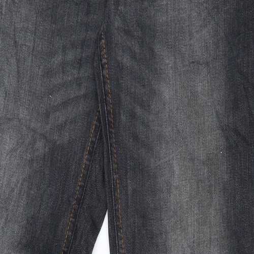 Zabaione Womens Grey  Denim Bootcut Jeans Size 38 in L32 in