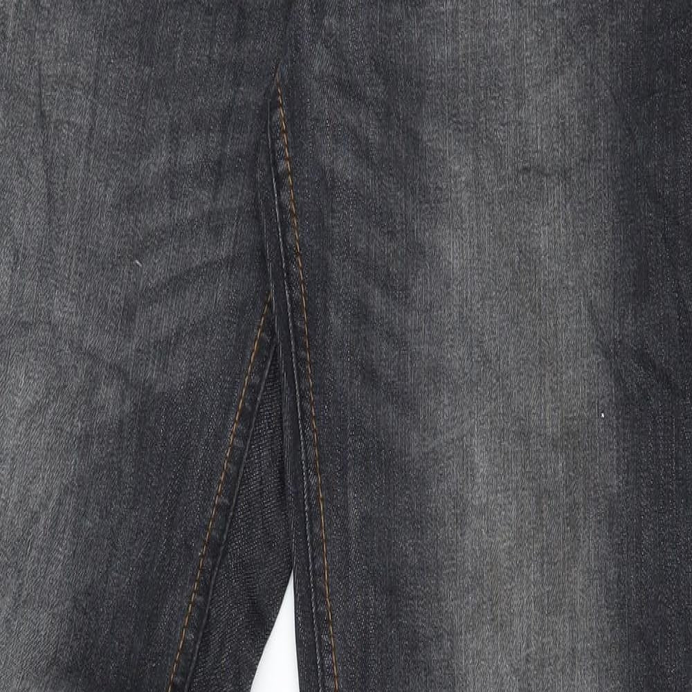 Zabaione Womens Grey  Denim Bootcut Jeans Size 38 in L32 in