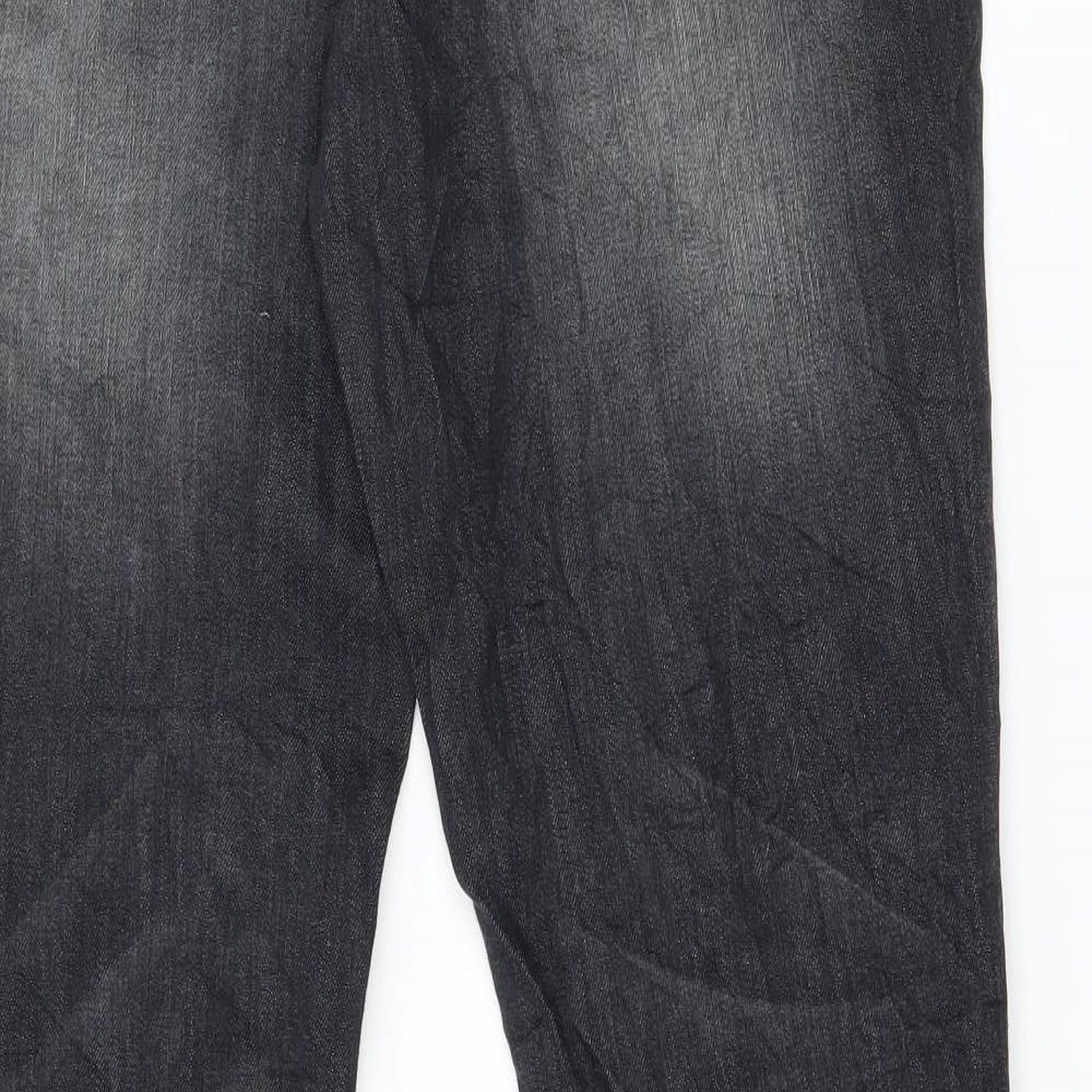 Zabaione Womens Grey  Denim Bootcut Jeans Size 38 in L32 in